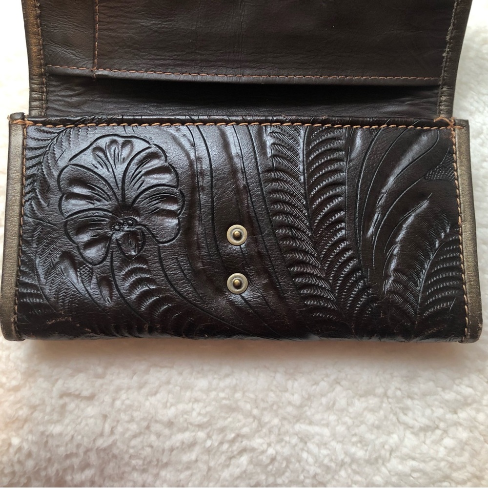 American West NWOT tri-fold leather wallet - Picture 3 of 12
